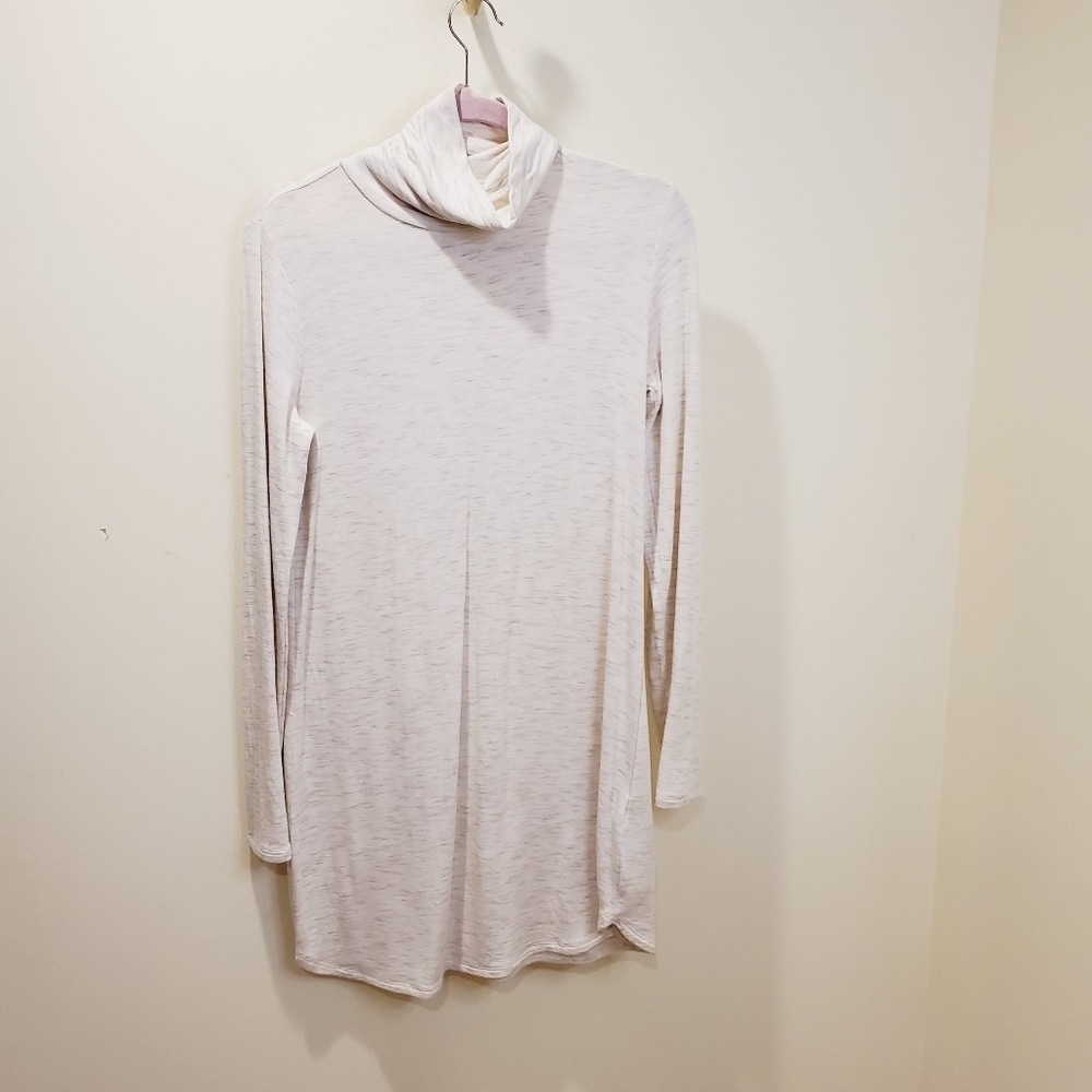 Abercrombie And Fitch Beige Turttleneck Sweater Dress Size S